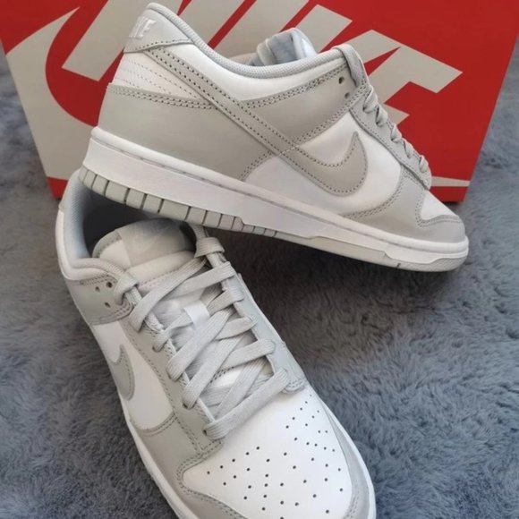 nike dunk low grey fog 38
